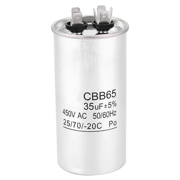 Cbb65 450v 35uf kondensaattori alumiinifolio ilmastointilaitteen käynnistyskondensaattori