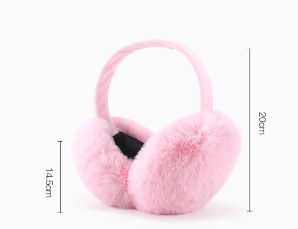 Vinterhøreværn Faux Fur Varme Ørevarmer Sød Sammenfoldelig Ørevarmere