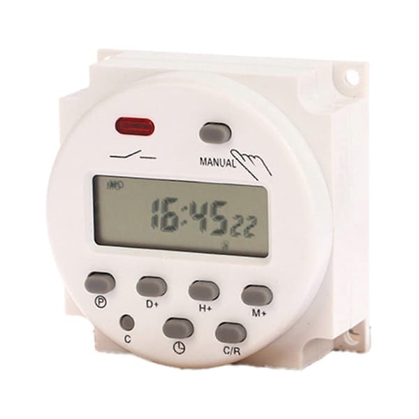 3X 12V CN101A Digital LCD Strømtimer Programmerbar Tidsafbryder Relæ CN101 Timer Afbryder Strømtimer