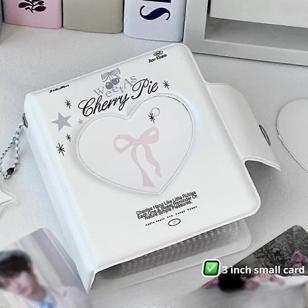 Søtt Kort Album Mini Idol Kort Samlebok
