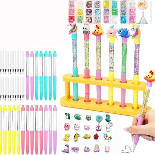 Pen Creator Studio, DIY Penfremstillingssæt til børn, Lav dine egne kuglepenne