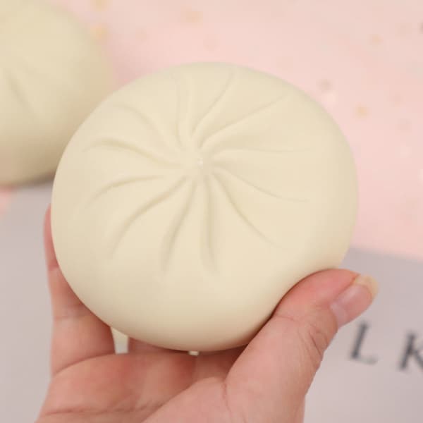 Kläm Musik Stress För Barn Dumpling Squeeze Ångad Fylld Bulle