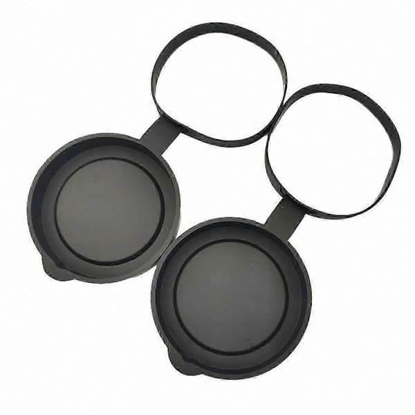 Skyddande gummilinsskydd för kikare 61-63MM objektivlock Black