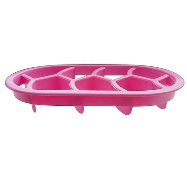 2 st Brödformar Plastformar för formning Non-stick Återanvändbara Baktillbehör Pink