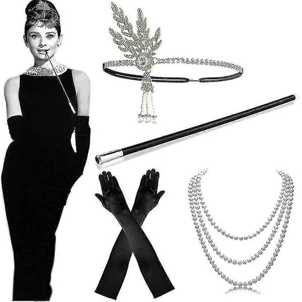 1920-tals Accessoarset för Kvinnor, 1920-tals Accessoarset för Halloween