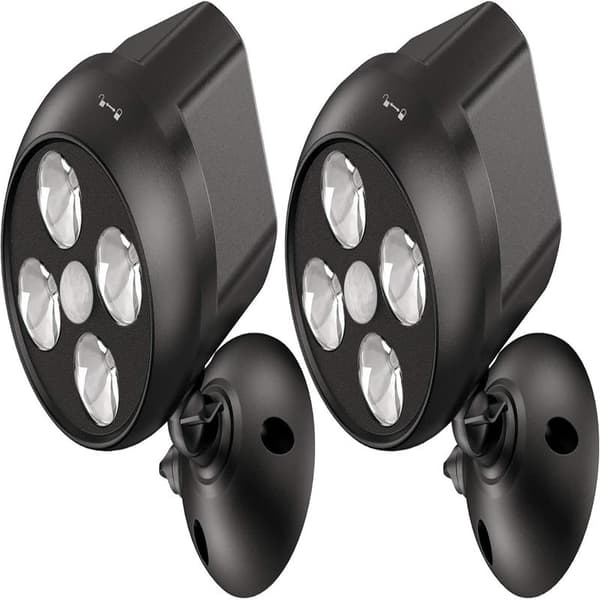 Outdoor Security Light with Motion Sensor, Waterproof, LED Floodlight with Wireless Sensor (2-pack) 2pc