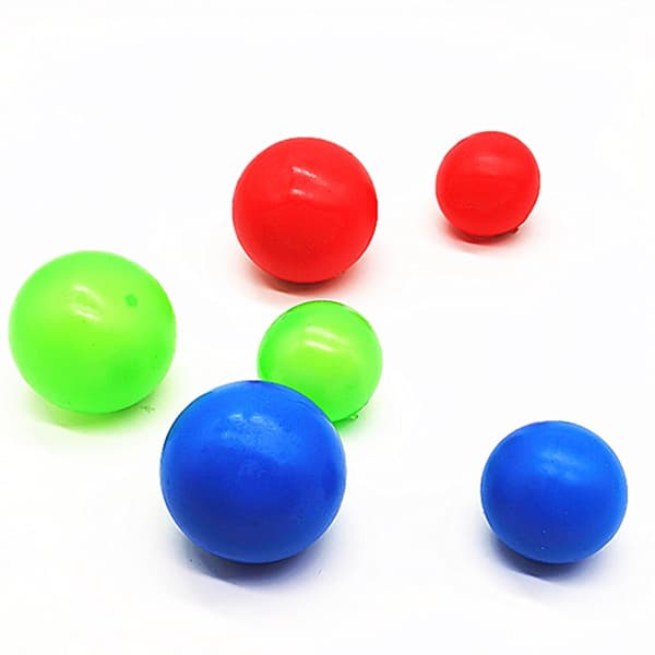 Explosiv Vägg Sticky Ball Stress Relief Leksak Dekompressionssfär