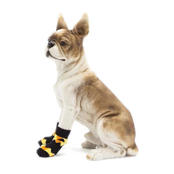 Kæledyrs bomuldsstrømper Hunde bomuldsstrømper Græskar bomuldsstrømper Halloween dekorationsstrømper Multi XL