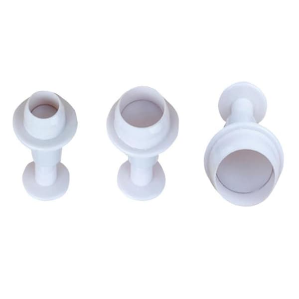 3 Pcs Cookie Press Mold Plastic Baking Mold DIY Spring Biscuit Chocolate Mold Kitchen Accessory