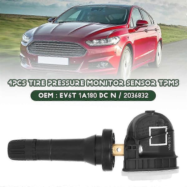4 stk. TPMS 433Mhz passer til Ford PX MKII Ranger / Everest / Mondeo