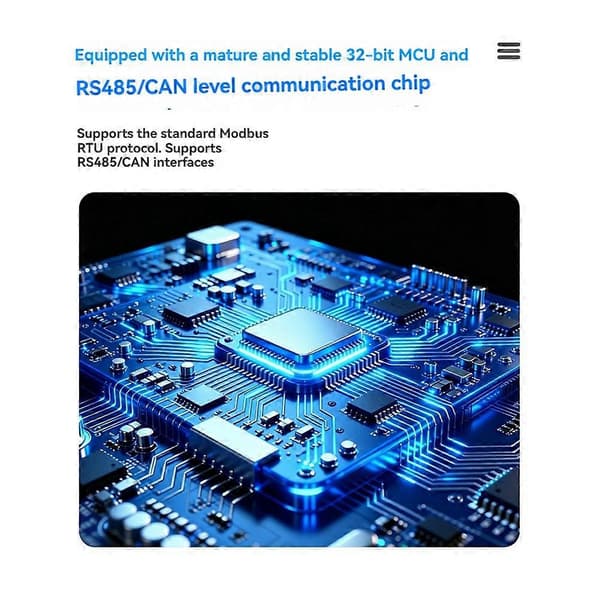 RS485/CAN 2-kanavainen relemoduuli tukee Modbus RTU -protokollaa 2-sisään 2-ulos DC7-48V