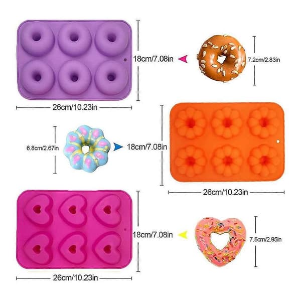Large Silicone Cake Mold - Non-Stick Durable And Easy To Clean Silicone Mold Baking Pan Cake Mold Soap Mold
