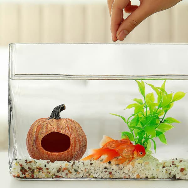 Pumpadekoration i harts för akvarium, 3-pack