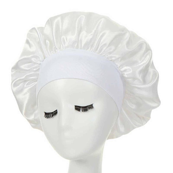 Sovmössa - Satin Bonnet - Sovmössa Vit One Size vit white