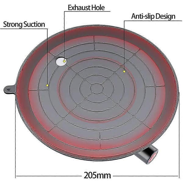 8\" Diameter Sugekop - Betterlife Bæreevne Op til 110 kg Professionel