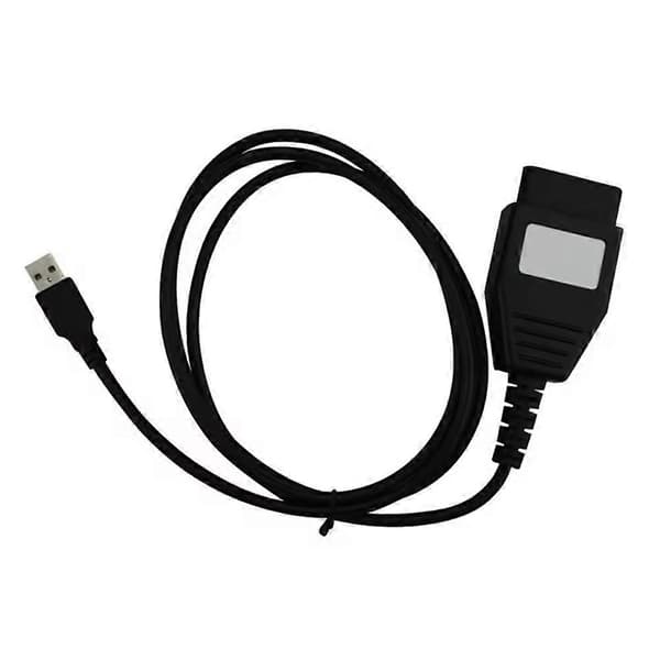 For FIAT KM verktøyprogrammerer for FIAT KM-programverktøy via OBD2 Black