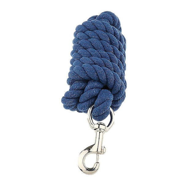 Hästledrep Grimskaft Bomullsväv Tyglar Grön Navy Blue