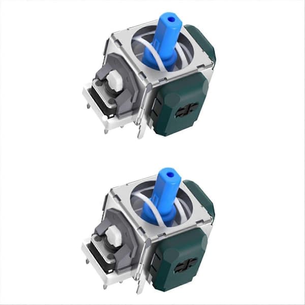 2 st för SWITCH TMR elektromagnetisk anti-drift joystick kontrollreparation reservdel speltillbehör