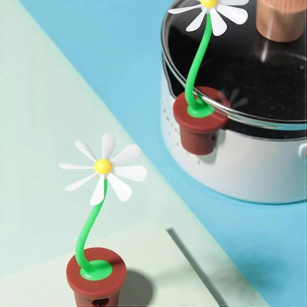 Flower Power dampudleder, blomsterdampudleder, dampblomst 1pc
