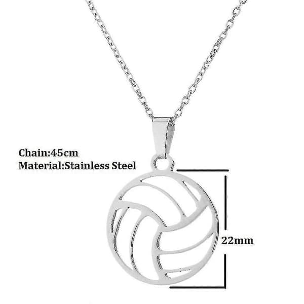 Sportstilbehør, Volleyball i rustfrit stål til mænd og kvinder Silver