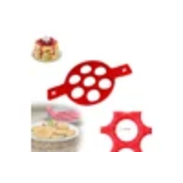 Silicone Non-Stick Pancake Turner Perfect Breakfast Maker Egg Omelette Tool
