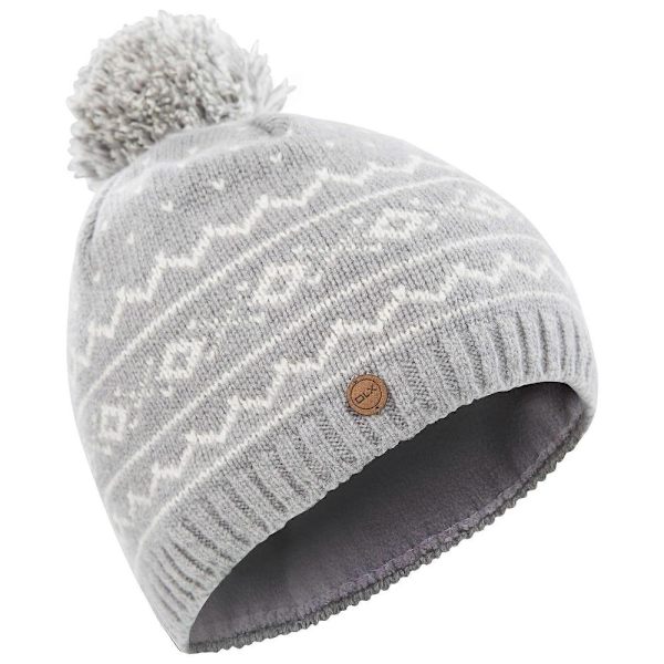 Holbray Stickad Mössa Platinum One Size