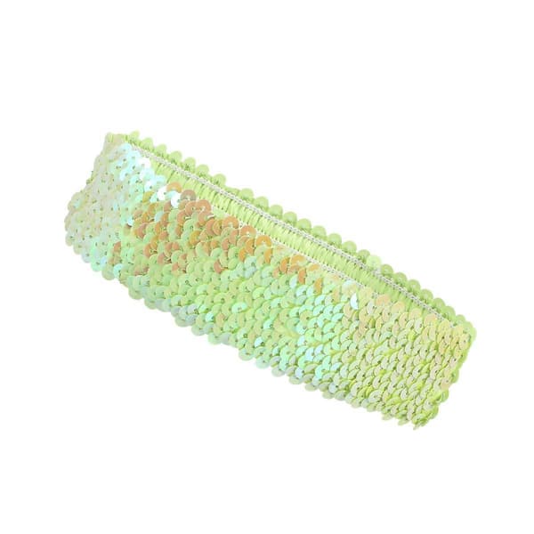 Pannebånd med paljetter, elastisk glitterhårbånd for kvinner, 1 stk
