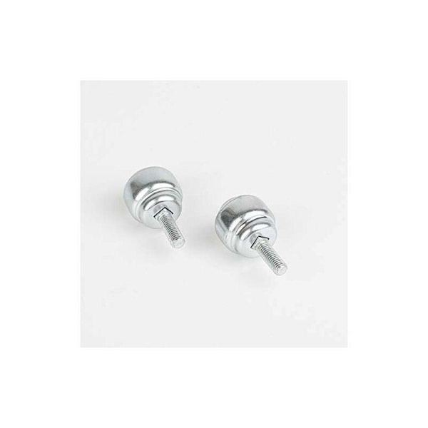 2 stk Nylon Kuglelejeruller til Transmissionssystem, Kraftsystem (CY-25D, M8 Hanstik)